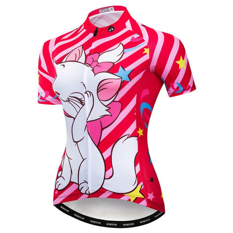 Image of Cute Cat Cycling Jersey